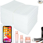50 Pack Foam Pouches, Cushion Foam Pouch for Moving and Storing, 5"x 8" Foam Wrap Pouches Protect Fragile Items, Protect mug, Glasses, China, and Dishes, Packing supplies