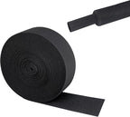 2 in 1 Heat Shrink Braided Sleeving Fabric Tubing-Ideal fit Irregular Shape Hose/Cable/Wire (1-1/8"(29mm), 14FT)