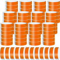 1200 Pcs Plastic Paper Wristbands for Events Neon Color Wrist Bands Concert Identification Wristbands Paper Bracelets Wristbands Party Hand Bands (Orange)