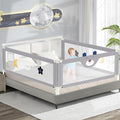 3-Piece Bed Rail for Toddlers with Headboard Rod, Adjustable Baby Bed Rail Guard, Twin/Full/Queen/King Size Bed (3, 74.8 * 74.8 * 39 Inch- Twin Size)