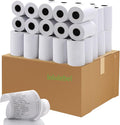 2 1/4 x 50 Thermal Receipt Paper Rolls, POS Cash Register Paper Rolls, BPA Free 2.25x50ft Long Per Thermal Paper Receipt 50 Rolls