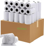 2 1/4 x 50 Thermal Receipt Paper Rolls, POS Cash Register Paper Rolls, BPA Free 2.25x50ft Long Per Thermal Paper Receipt 50 Rolls