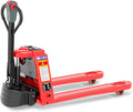 Full Electric Cold Storage Power Pallet Jack 4400 Lb Capacity – 48V/15Ah Lithium Battery, Freezer Rated to 0°F, 45" x 27" Forks, 8" Lift Height, Standard Duty Walkie Pallet Truck (US-EPT44K-CR)