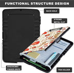 Heavy-Duty Plastic Storage Clipboard with Pen Holder, Low-Profile Clip, Clipboard Folder for Teachers and Offices