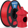iSANMATE ASA Filament 1.75mm Red 1KG, UV & Weather Resistant 3D Printer Filament Perfect for Outdoor Functional Parts, Dimensional Accuracy +/- 0.02mm, 1kg Spool (2.2lbs)