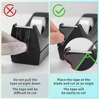 OWLKELA 6 Rolls Transparent Tape Refills, Clear Tape, All-Purpose Transparent Glossy Tape for Office, Home, School