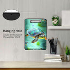 A4 Clipboards,Folder Clipboard with Storage Turtle Heavy Duty Clip Boards Waterproof Nursing Plastic File Folder Storage Box Clipboard Case for Teacher,Doctor,Office