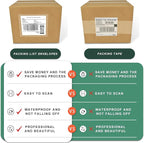 Packing List Pouches 4.5'' X 5.5'', Shipping Label Sleeves, Packing Slip Envelopes, Clear Adhesive Top Loading Packing List (4.5"" X 5.5"")