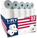 (32 Rolls) 1 Ply Kitchen Printer Paper 3" x 150 Feet 1-Ply Bond Receipt Paper Rolls- Compatible with Star SP700 SRP275 TMU200–Ribbons Required-Non Thermal