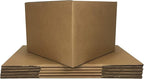 Amazon Basics Cardboard Moving Boxes - 6-Pack, Large, 20" x 20" x 15", Brown