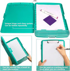 SFLHHDM Clipboard with Storage, Clip Boards 8.5x11, Plastic Clipboards with Pen Holder, Clip Board with Storage Compartments, Nurse Clipboard with Storage for Classroom, Student, Teacher