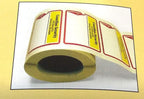 Custom Printed Shipping Labels with Your Logo, Image or Text Imprinted 1-Color Business Mailing Stickers, 4” x 3” Rolls (2000)