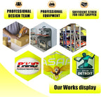 Custom Safety Vest with Logo Pockets High Visibility Reflective Vests Construction Security Workwear