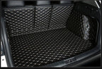 Custom Fit Pet Dog Cover Trunk Cargo Liner Floor Mats for Mercedes G Wagon W463 G350 G500 G55 G63 2007-2018 All Weather Cargo Mat Full Coverage Black w/Gold Stitching