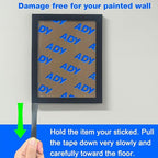 ADY Removable Double Sided Foam Tape Heavy Duty 1in x 20ft,Adhesive Foam Tape for Walls,Damage Free Picture Hanging Adhesive Strips for Office Rent Room, Poster Mounting Tape