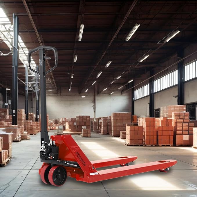 Pallet Jack 5500 Lbs Capacity, 21" W x 48" L Forks, Heavy-Duty Manual Hand Pallet Truck