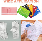 HARFINGTON Car Registration and Insurance Holder 9.45" x 5.04" PU Leather Vehicle Glove Box Organizer Storage Accessories Men Women Car ID Holder for License ID Card Bank Card, Pink