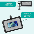 Clip-on Drawer organizers, desk organizer,can be clipped around the table to store small items. (Black - Big), Bronze Gold