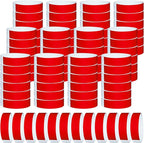 1200 Pcs Plastic Paper Wristbands for Events Neon Color Wrist Bands Concert Identification Wristbands Paper Bracelets Wristbands Party Hand Bands (Red)