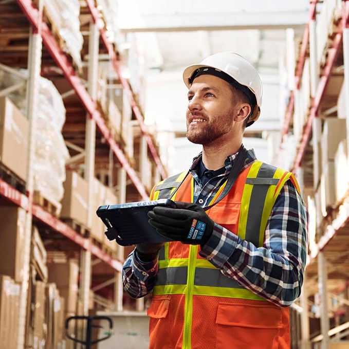 KAYGO Safety Vest with Pockets - High Visibility Reflective Vest ANSI Class 2 Construction Vest