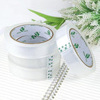 BOMEI PACK 8Rolls Clear Tape Refills for Dispenser, 1 inch x 60yds, Transparent Gift Wrap Tape 3inch Core for Home, Office
