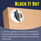 L LIKED 2" Round Direct Thermal Labels for Block, Permanent Adhesive Circle Label & Compatible with Rollo, Zebra and Other Desktop Printers (10 Roll, 7500 Labels)