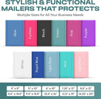 Green Small Bubble Mailers 4x8 Inch #000 | Thick Padded Poly Bubble Mailer Envelopes | 1000 Pack Bulk | Trading Card Sports Card Shipping