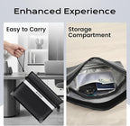 Fireproof Document Bag Upgraded 4200°F, 14.2”x 10.2”Waterproof Fireproof Money Bag for Cash with zipper, Important Document Organizer for Home, Office, and Travel, Legal Documents Safe