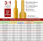 Chanzon 3:1 Ratio - 80ft Roll - Heat Shrink Tubing 3/8" (9.5mm) - Marine Grade Waterproof Adhesive Lined - (25M Total Length) Yellow Polyolefin Sleeving Wrap Shrinking 3 to 1 Ratio 1pcs