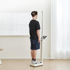 VEVOR Medical Digital Scale, Professional Physician Scale for Weight Height, Multi-Function Medical Physician Scale with Built-in Height Rod, 2 Unit (kg/lb), BMI for Home Hospital Gym, 500LBS Capacity