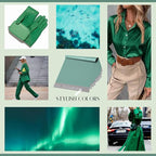 Metronic Poly Mailers 10x13 1200 Pcs, Shipping Bags for Clothing, Strong Adhensive Mailing Bags, Shipping Envelopes for Small Business, Tear-resistant Mailer Envelopes Bags in Grayed Jade Green