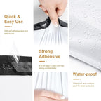 METRONIC Large Poly Mailers 24x24" 600PC White, Strong Adhensive Shipping Bags for Clothing, Waterproof Packaging Bags, Bulk Shipping Envelopes for Small Business, Mailers Poly Bags Mailing Envelope
