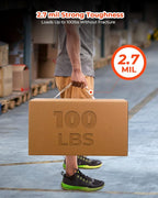 MUNBYN Tape, Heavy Duty Shipping Packing Clear Tape Refill for Dispenser with Total 540 Yards, 2.7mil, 2.83inch *90 Yard(Per Rolls) Great for Shipping Packing Moving Mailing Office Storage