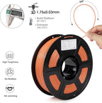 iSANMATE ASA Filament 1.75mm Terracotta 1KG, UV & Weather Resistant 3D Printer Filament Perfect for Outdoor Functional Parts, Dimensional Accuracy +/- 0.02mm, 1kg Spool (2.2lbs)