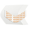 Sunshine Tape Quick Aggressive Hairpiece Wig Tape (36 Pieces) - A Curve - Double Sided Adhesive Tape for Toupee Lace Front Wig Strong Hold Waterproof Strips