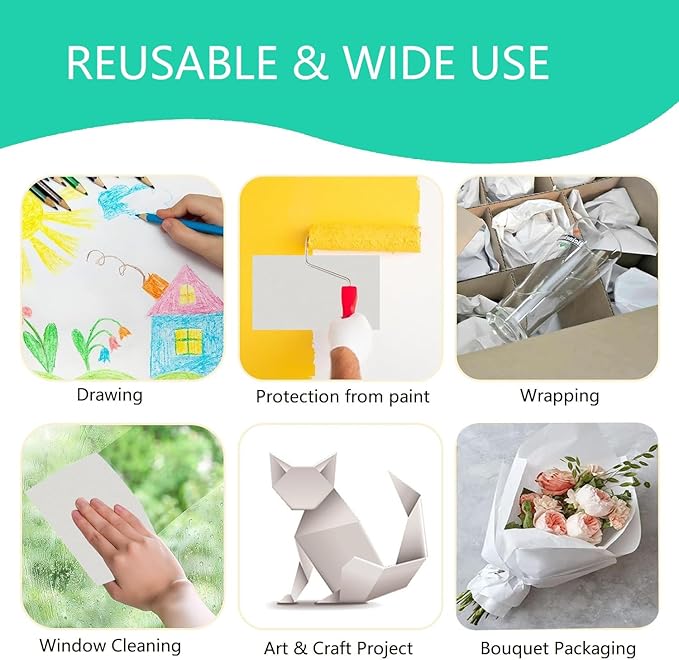 Large Moving Paper Packing Sheets 24x36 Inch Newsprint Paper for Packaging Moving Shipping Supplies, Wrapping Fragile Items, Pet Cage Liners 10.8LB