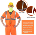 A-SAFETY class 3 safety vests Glow vest
