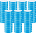 1400 Pack Neon Paper Wristbands - Waterproof, Adhesive Armbands for Events & Concerts (Blue)