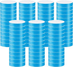 1400 Pack Neon Paper Wristbands - Waterproof, Adhesive Armbands for Events & Concerts (Blue)