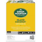 Green Mountain Coffee Roasters Island Coconut Keurig Single-Serve K-Cup Pods, Light Roast Coffee, 96 Count (4 Packs of 24)