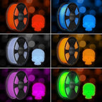 Geeetech Glow in The Dark Filament Green, 3D Printing Filament, Luminous PLA Filament 1.75mm Dimensional Accuracy +/- 0.02 mm, 1kg (2.2lbs), Fit Most FDM 3D Printers