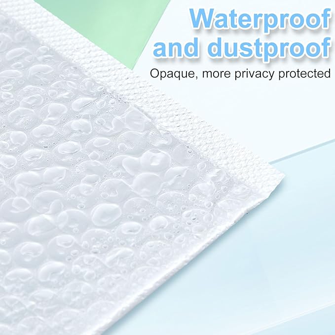 Ireer 3 Pack Extra Large Bubble Mailers 24 x 31.5" Poly Padded Envelopes Cushioned Mailing Envelopes Bubble Padded Mailers Self Adhesive Waterproof Shipping Bags for Business Gift Packaging