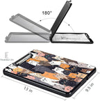 Clipboard with Storage, High Capacity Plastic Storage Clipboard with Low Profile Clip for Women Teachers Work, School & Office Supplies, Cute Pattern Decorative Clipboards, Cat
