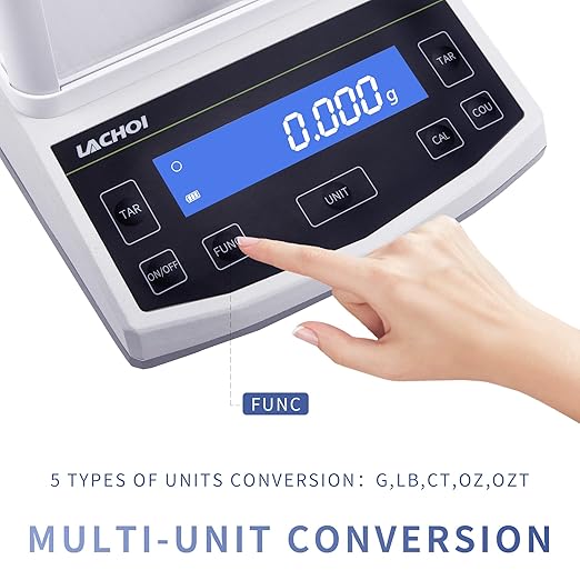 Lab Scale 300g×1mg High Precision 0.001g Accuracy Laboratory Precision Scale Jewelry,RS232 Interface Analytical Balance（300g/0.001g