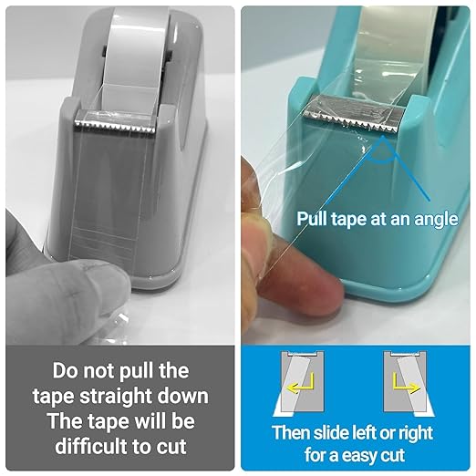 48 Rolls Clear Tape, Transparent Tape Refills for Dispenser, 1 Inch Core, 3/4 x 800 Inches, Strong Adhesive for Gift Wrapping, Office, School, Home, Desk Supplies & Crafts