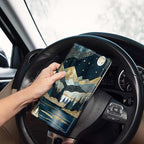 Car Registration and Insurance Holder,Cool Car Accessories for ID, Driver's License Cards & Essential Document,business cards,Men&WomenGreen Golden Mountain