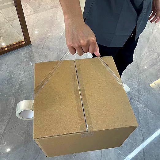 COSIMIXO Heavy Duty Packing Tape 2.7mil x 3.0" x 60 Yards, 6 Rolls,Industrial 3" Core, Clear, Great for Packing, Shipping & Moving