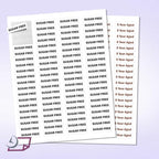 NextDayLabels – 1-3/4" x 1/2" Rectangular Sticker Labels for Printer - White Laser/Inkjet Printer Labels Return Address Labels Shipping Label Stickers (1000 Sheets, 80 Per Sheet, 80000 Labels)