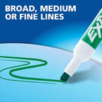 Expo Low Odor Dry Erase Markers Assorted Colors Chisel Tip - Pack of 16