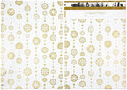 Inspired Mailers - Christmas Poly Mailers 10x13 Holiday Variety Pack of 30-10 each: Trees & Snowflakes, Rose Gold Trees, Gold Snowflake Baubles (10x13, 30 Pack)